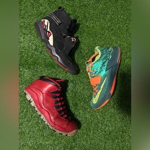 Men’s Air Jordan 8/10 + KD 6 Bundle - Size 12M - Restoration